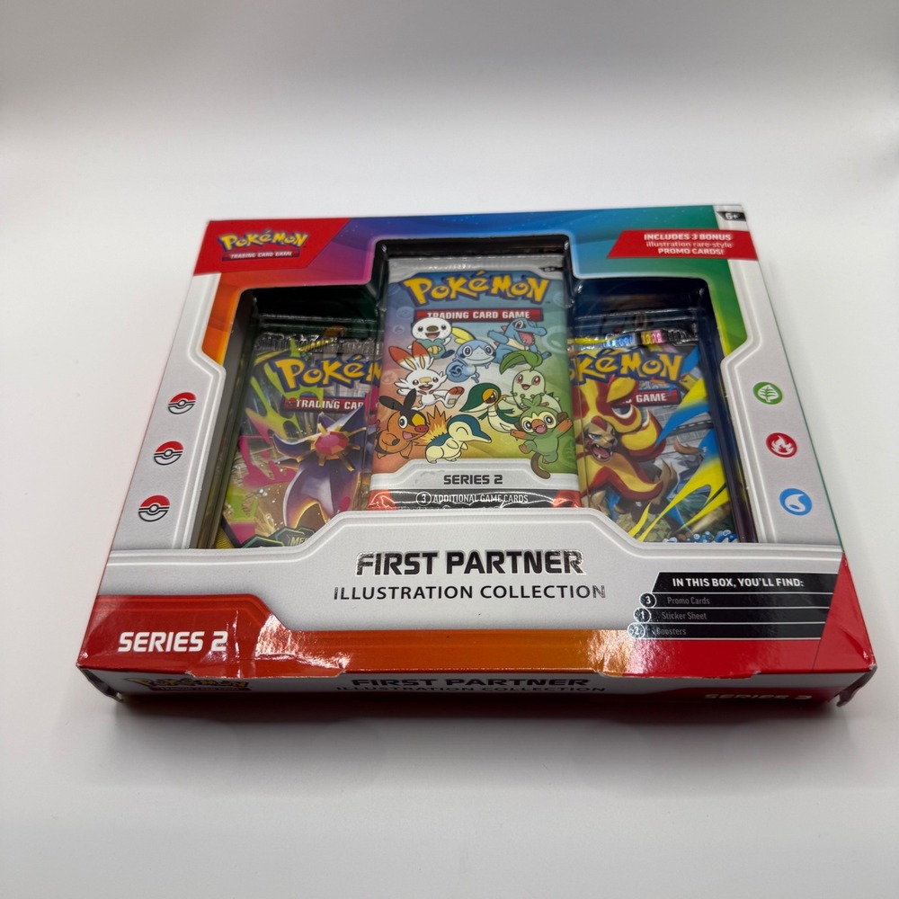 Pokemon TCG First Partner Illustration Collection Series 2 Sealed Box Set